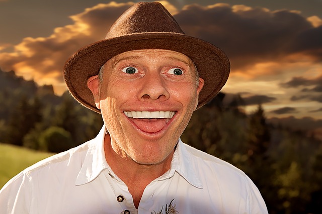 komický ksicht